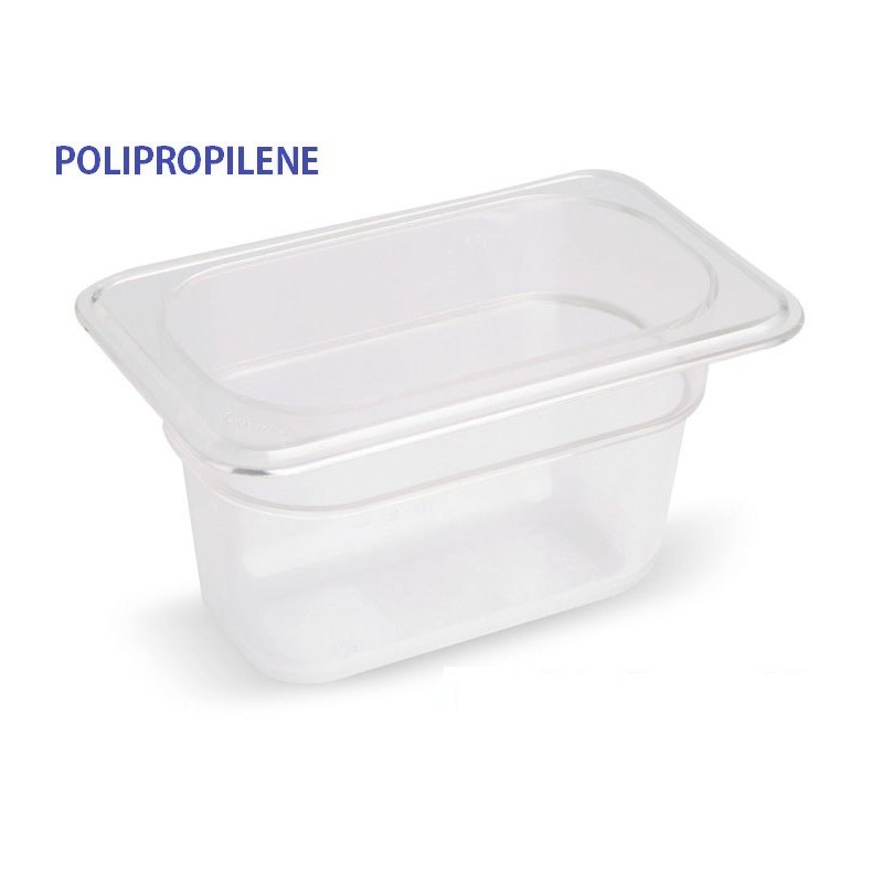 VASCA POLIPROP.GN 1/9x6h - lt.0,6  - 7105006 | Novalberghiera