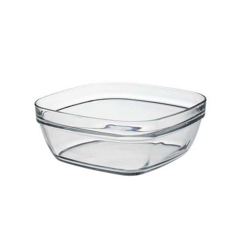 COPPA QUADRA VETRO cm 20x20  - 2571020 | Novalberghiera