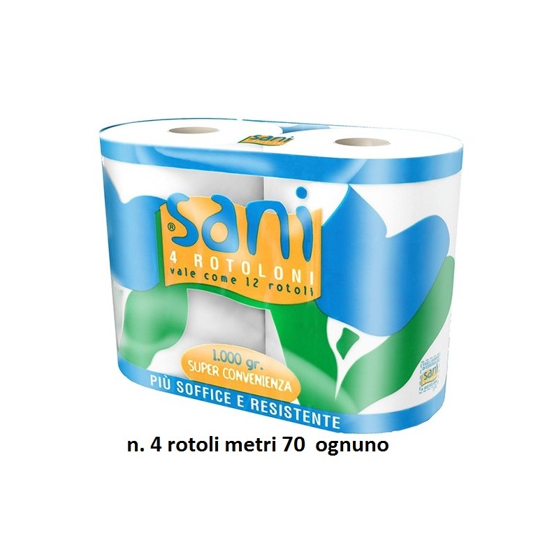 CONF.4 ROTOLI C.IGIENICA mt.70  - 3478004 | Novalberghiera