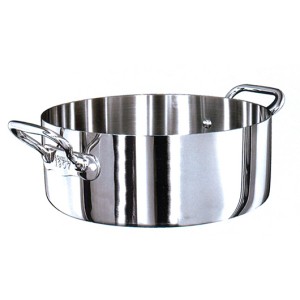 CASS.2M BASSA INOX TR.cm28x11h  - 5291028 | Novalberghiera