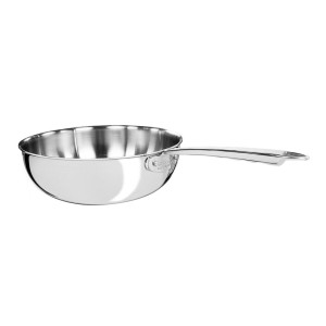 PADELLA MANTEC.INOX TRI.cm24x9,5h  - 5293224 | Novalberghiera