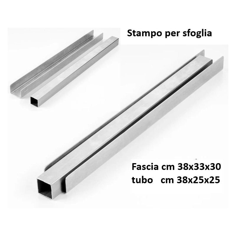 KIT 2 Pz. STAMPO SFOGLIA 38x33