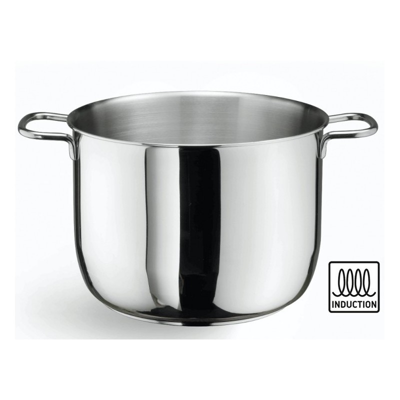 PRIMA PENTOLA INOX cm 28  - 1055028 | Novalberghiera