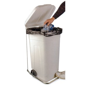 PATTUMIERA PEDALE Lt 80  - 1716080 | Novalberghiera