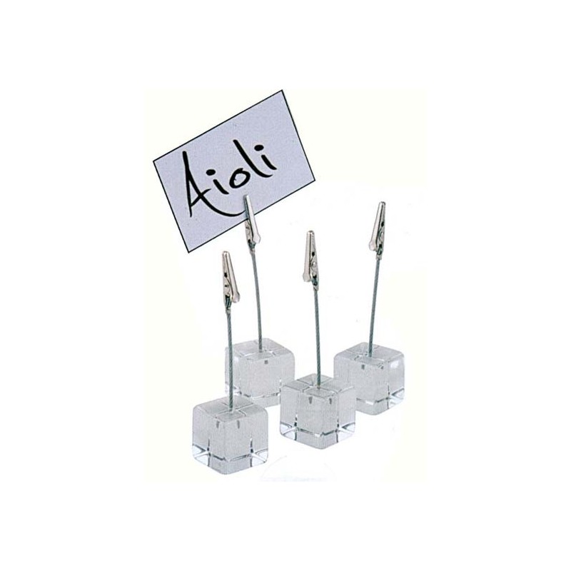 N.6 PORTABIGLIETTI ACRILICO  - 2501000 | Novalberghiera