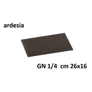 PIATTO ARDESIA GN 1/4 cm 26x16  - 3007014 | Novalberghiera