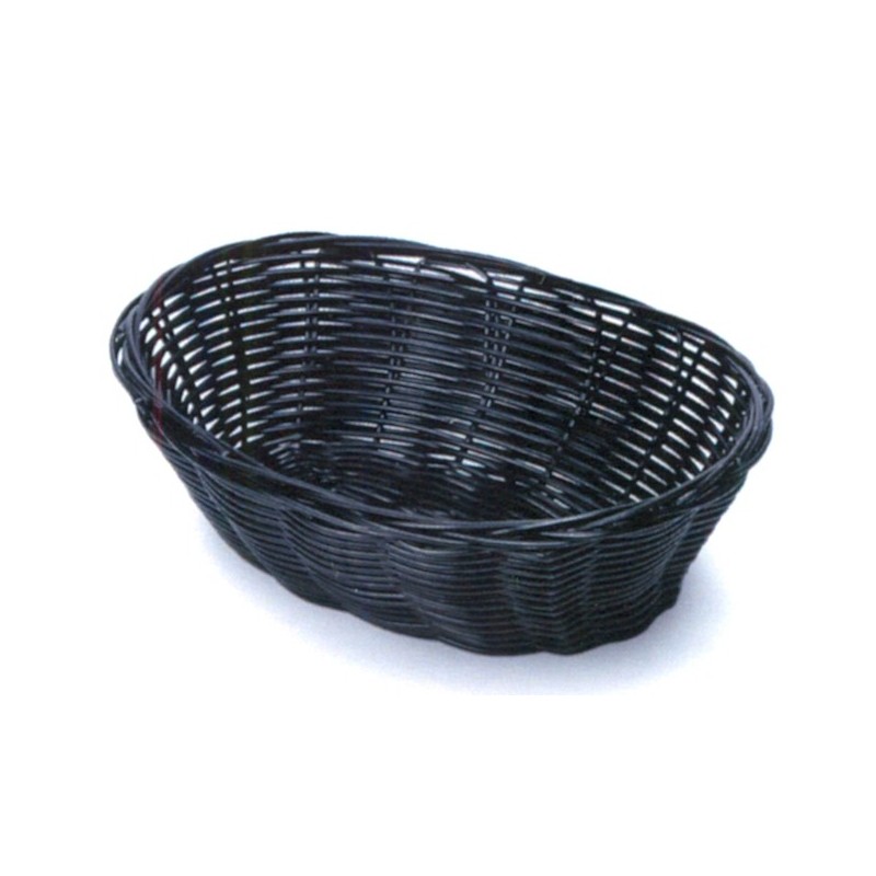 CESTO OVALE  NERO cm 24x16  - 4491024 | Novalberghiera