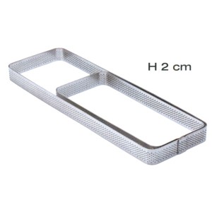 RETT.INOX MICROF.A.T.mm 190x70x20h  - 5817000 | Novalberghiera