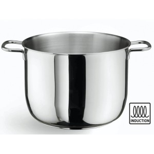 PRIMA PENTOLA INOX cm 24  - 1055024 | Novalberghiera