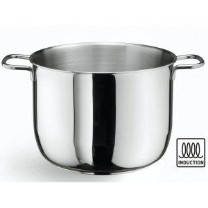 PRIMA PENTOLA INOX cm 28  - 1055028 | Novalberghiera