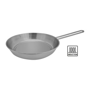 PRIMA PADELLA 1M INOX cm 24  - 1058024 | Novalberghiera