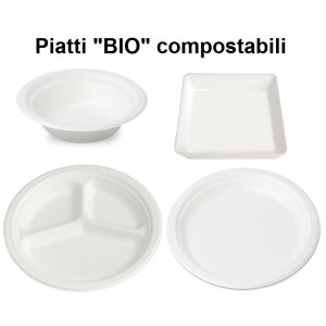 PIATTI MONOUSO COMPOSTABILI  - 1092999 | Novalberghiera