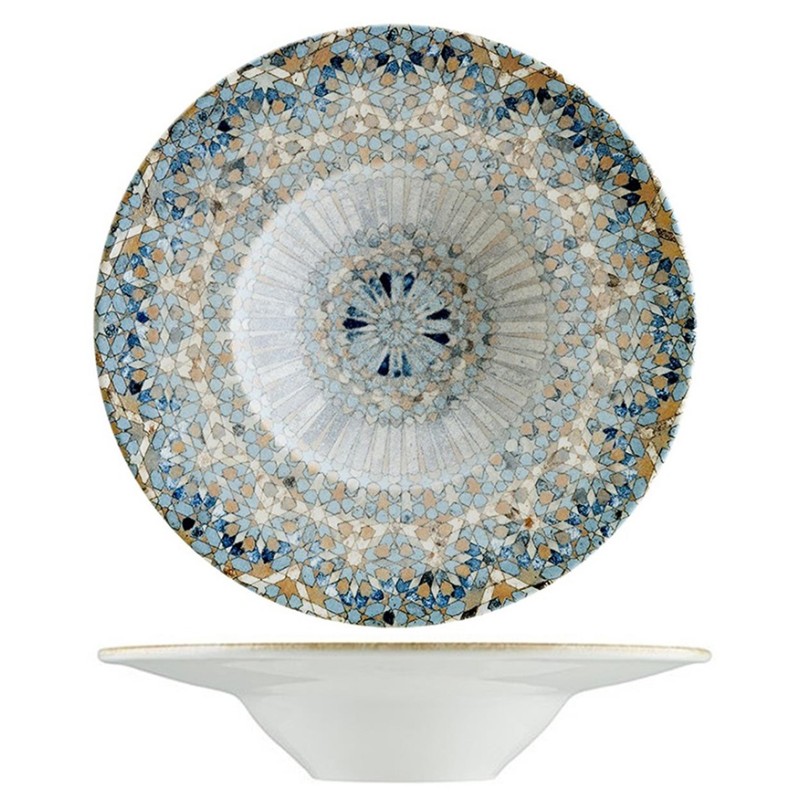 MOSAIC PASTA BOWL cm 28  - 1128228 | Novalberghiera