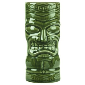 BICCHIERE TIKI CERAMICA VERDE cl.59  - 1198004 | Novalberghiera