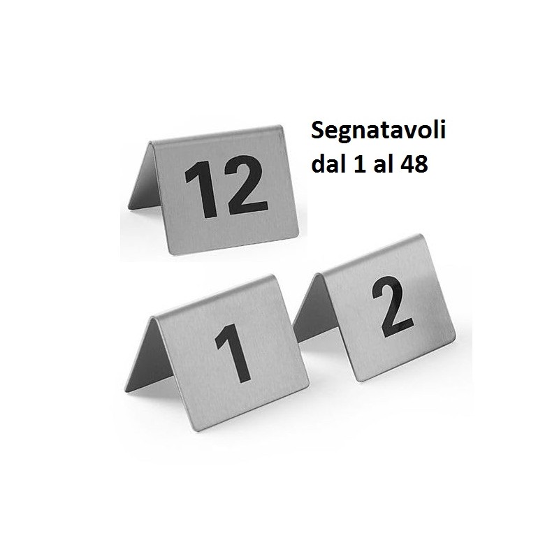 SET SEGNATAVOLI INOX  - 1261999 | Novalberghiera