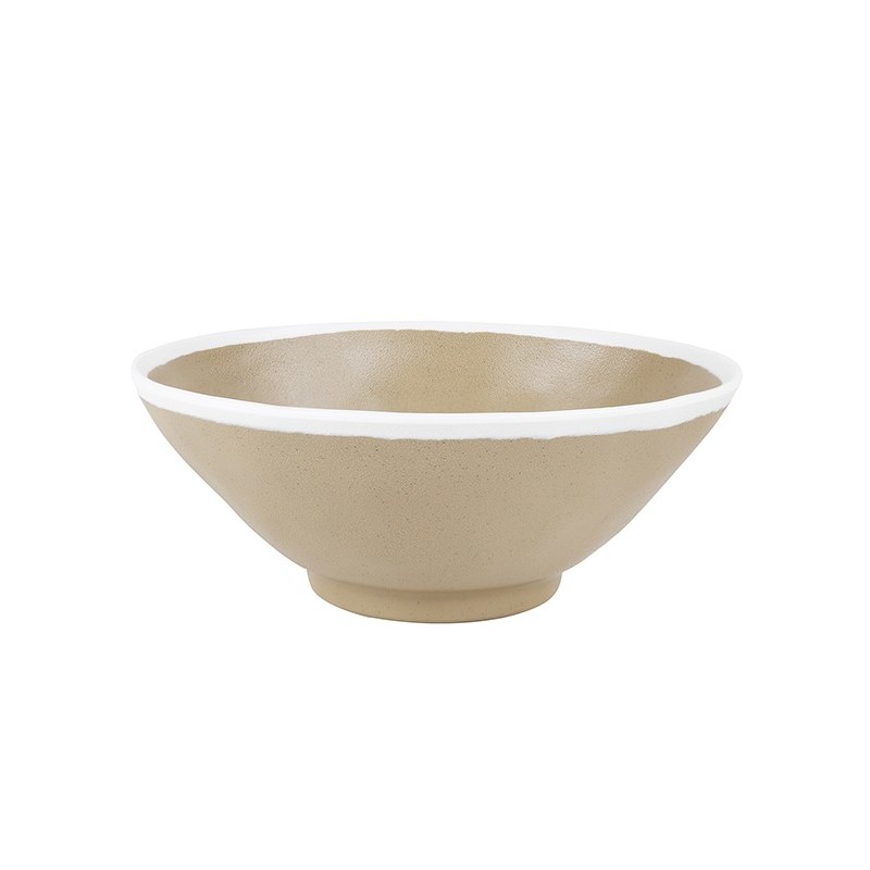 BROWN MELAMINA CIOTOLA cm 14  - 1347814 | Novalberghiera