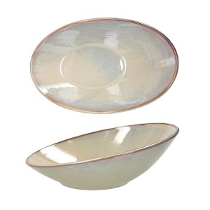 JAP BROWN OVALE FONDO cm 30  - 1349330 | Novalberghiera