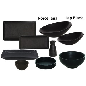 SERIE JAP BLACK PORCELLANA  - 1350999 | Novalberghiera