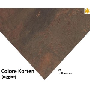 PIANO TAV.LAM.CORTEN 70x70x2,5  - 1372070 | Novalberghiera