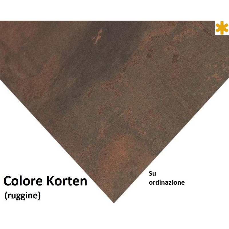 PIANO TAV.LAM.CORTEN 100x70x2,5  - 1372107 | Novalberghiera