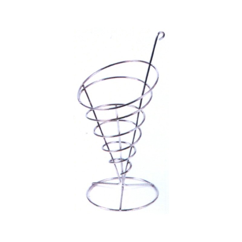 CESTINO CONICO INOX 12x18h  - 1420000 | Novalberghiera