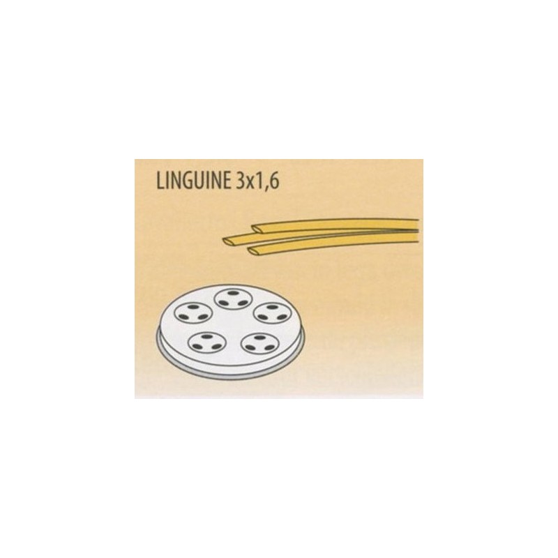 TRAFILA LINGUINE 3x1,6 x 2,5-4  - 1432016 | Novalberghiera