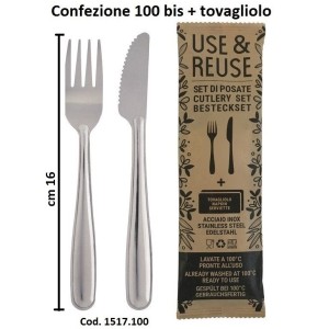 CONF.100 FORC+COLT+TOV.INOX  - 1517100 | Novalberghiera