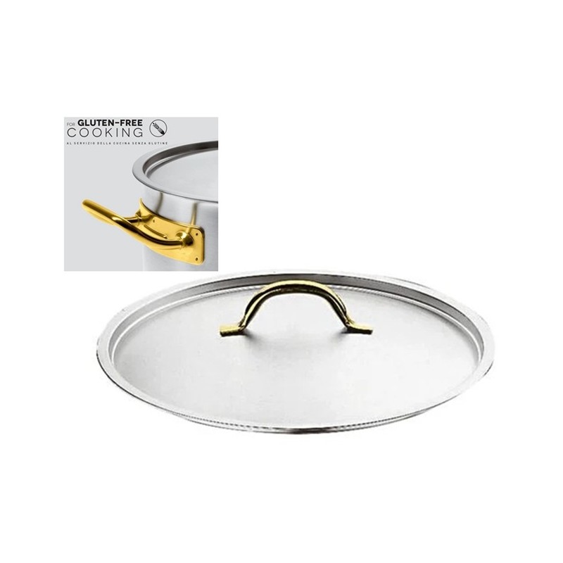 GLUTEN FREECOPERCHIO INOX cm 24