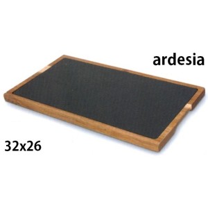 ***ARDESIA C/TAGLIERE cm 32,5x26  - 1610050 | Novalberghiera
