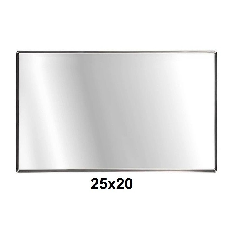 VASS.PAST.INOX cm 25x20x08h  - 1638005 | Novalberghiera