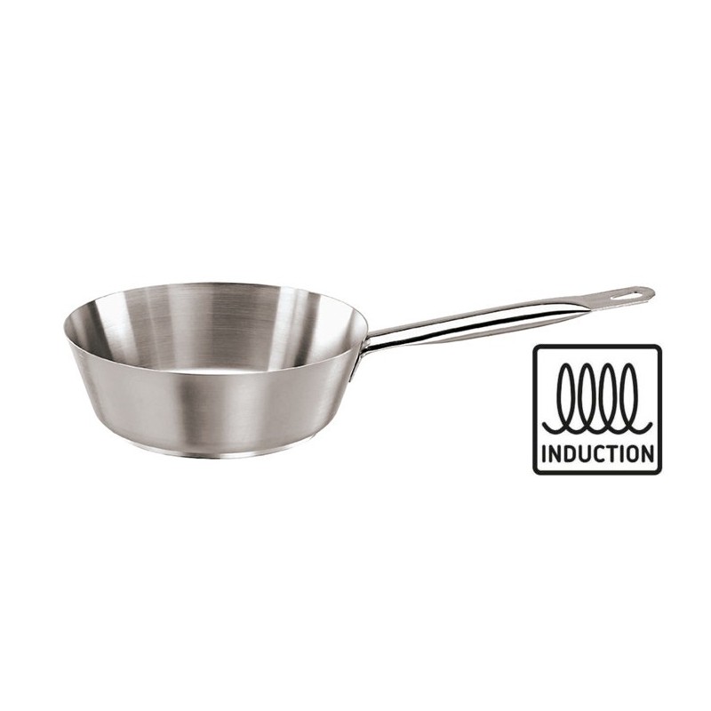 CASS.CONICA INOX  cm18x6h  - 1937118 | Novalberghiera