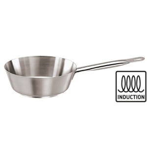 CASS.CONICA INOX  cm24x7,5h  - 1937124 | Novalberghiera