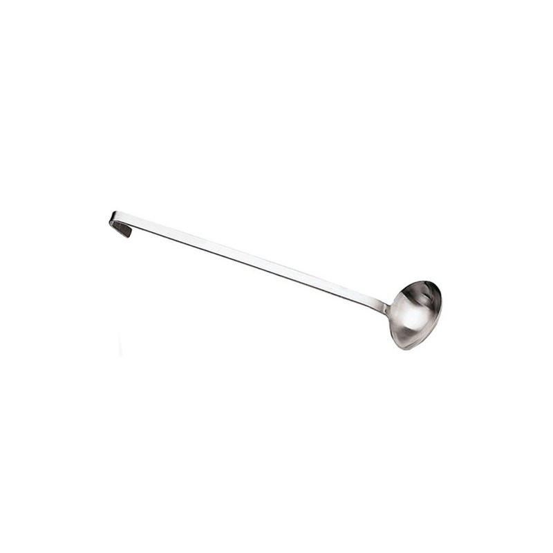 CUCCHIAIONE INOX OBL.sx cm 38  - 1985001 | Novalberghiera
