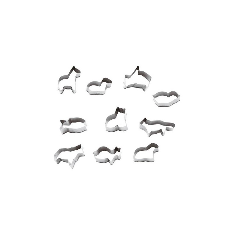 TAGLIA PASTA ANIMALI Pz.10  - 2043001 | Novalberghiera