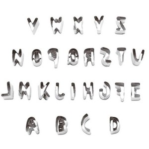 TAGLIA PASTA ALFABETO Pz 26x2h  - 2045001 | Novalberghiera