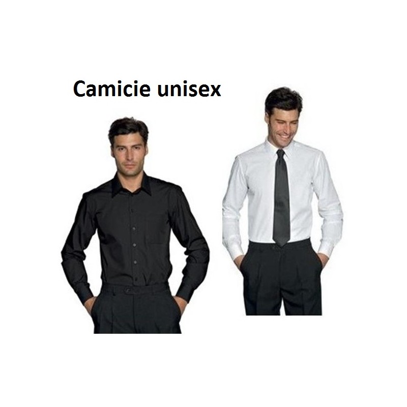 CAMICIA UNISEX BIANCA E NERA  - 2489999 | Novalberghiera