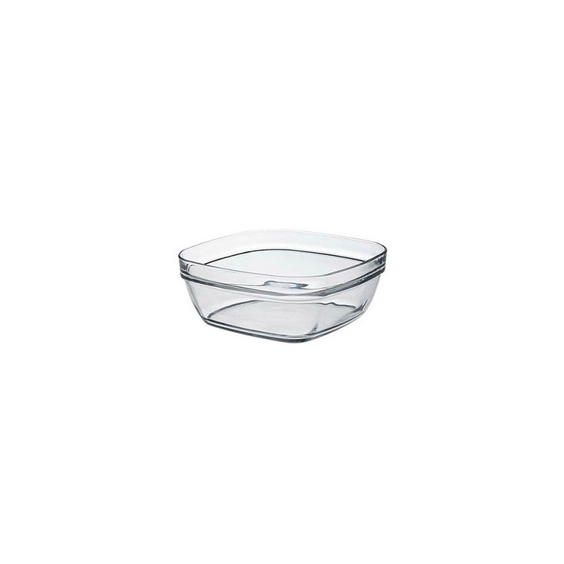 COPPA QUADRA VETRO cm 9x9  - 2571009 | Novalberghiera
