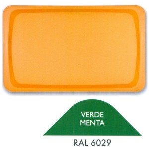 *VASSOIO POLIPR.53x32 VERDE M. su ord.  - 2879004 | Novalberghiera