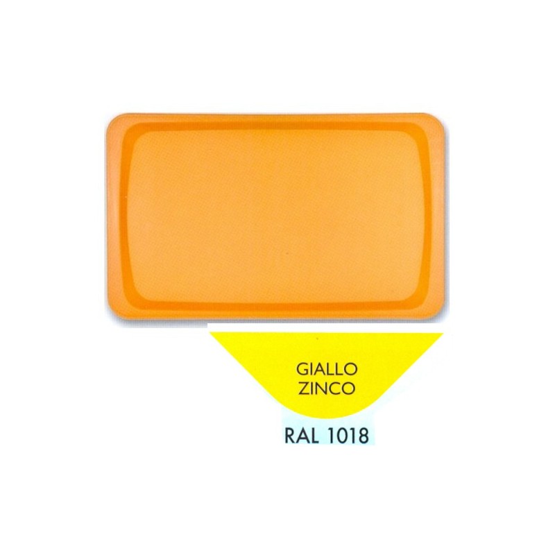 VASSOIO POLIPR.53x32 GIALLO Z.  - 2879005 | Novalberghiera