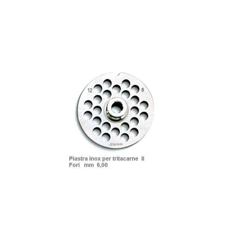 PIASTRA INOX x TRITAC.8x6  - 2983006 | Novalberghiera