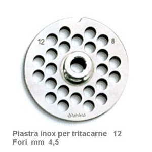PIASTRA INOX x TRITAC. 12x4,5  - 2983045 | Novalberghiera