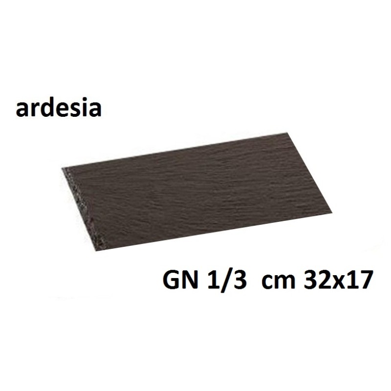 PIATTO ARDESIA GN 1/3 cm 32x17  - 3007013 | Novalberghiera