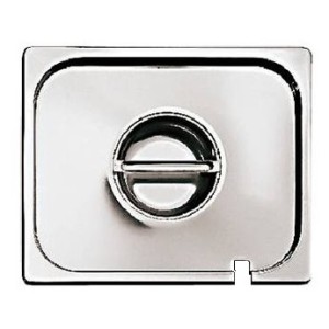 COPERCHIO INOX GN 1/2 mestolo  - 3087112 | Novalberghiera