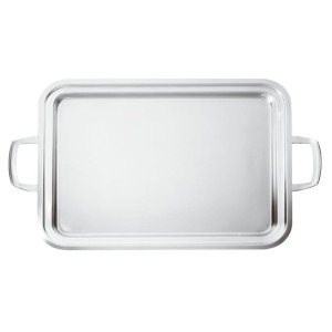 VASSOIO INOX RETT. C/M cm 65x50  - 3233065 | Novalberghiera