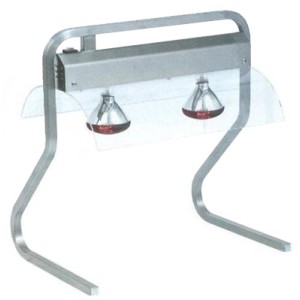 SCALDAPIATTI 2LAMP.-INFRA2/1AL  - 3251021 | Novalberghiera