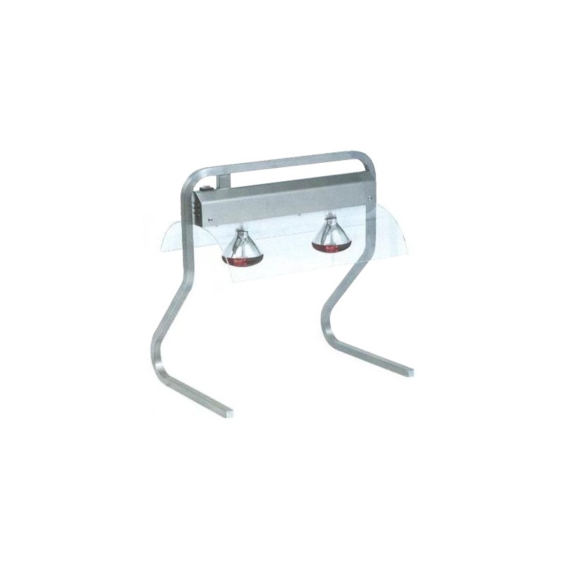 SCALDAPIATTI 2LAMP.-INFRA2/1AL  - 3251021 | Novalberghiera