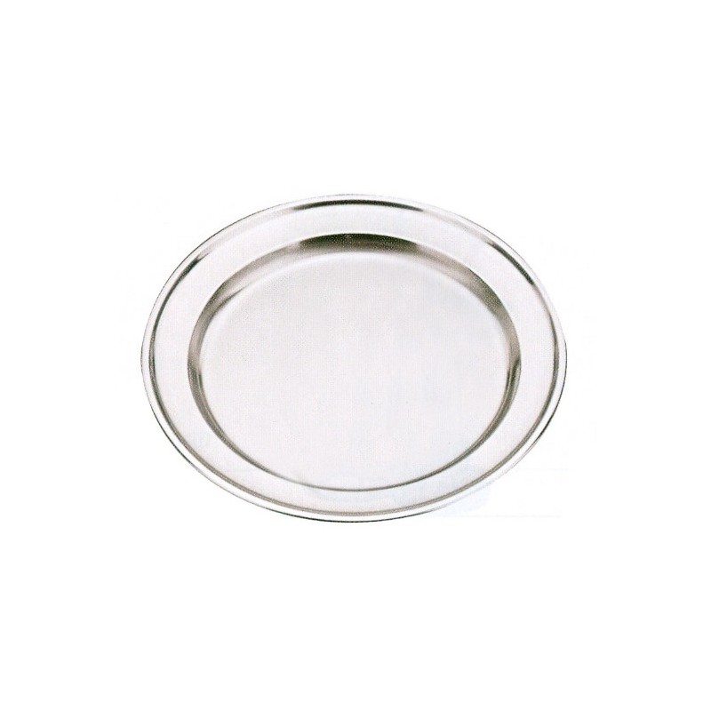 VASSOIO INOX TONDO cm 35  - 3259035 | Novalberghiera