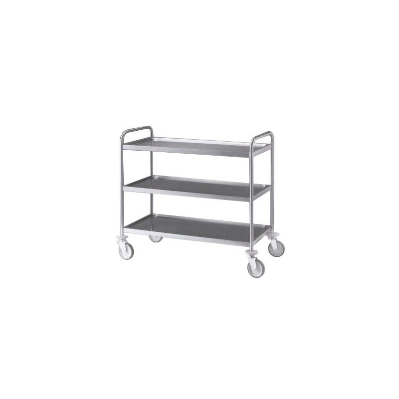 CARR.INOX 3P Mli 109x59x96h  - 3486103 | Novalberghiera