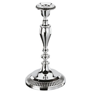 CANDELAB.SILVER 1FIAMMA cm22h  - 3524122 | Novalberghiera