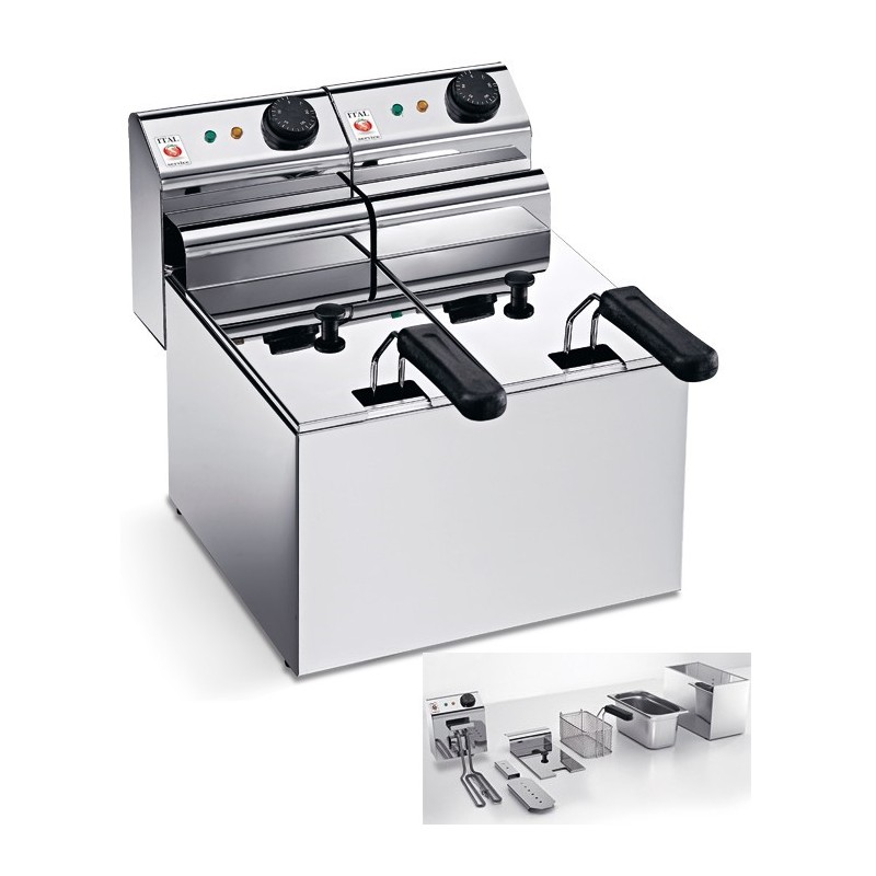 FRIGGITRICE ELET.Lt.4+4  - 3595044 | Novalberghiera